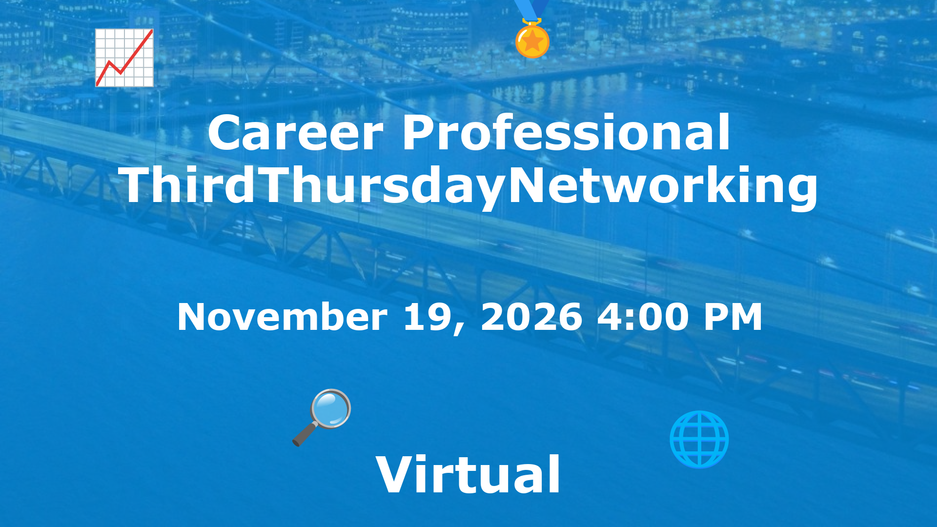 Career Professional ThirdThursdayNetworking  event image